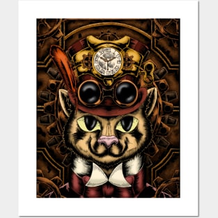 Steam Cat Posters and Art